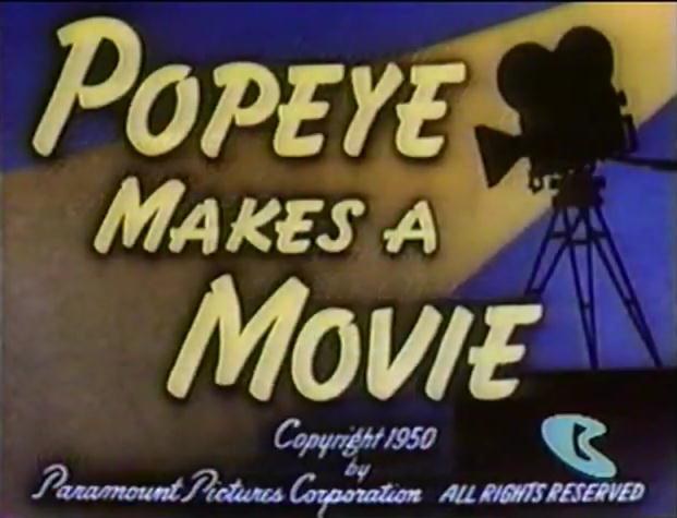 Popeye Makes a Movie