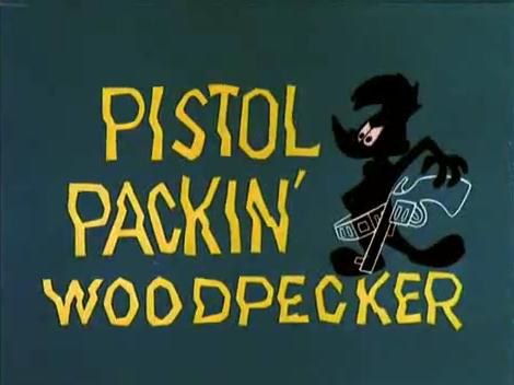 Pistol Packin' Woodpecker