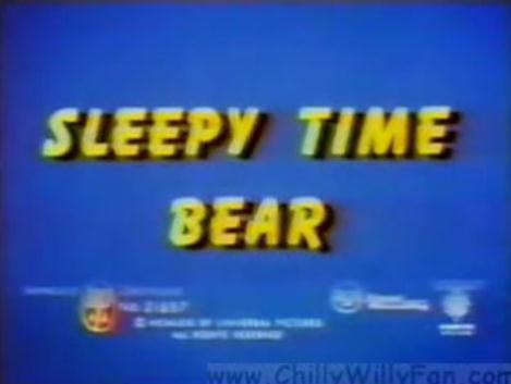 Sleepy Time Bear