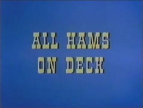All Hams on Deck