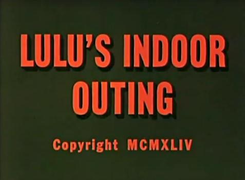 Lulu's Indoor Outing