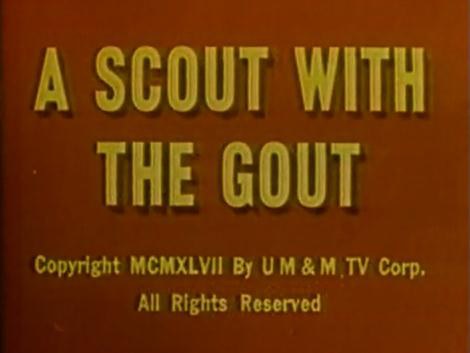 A Scout with the Gout