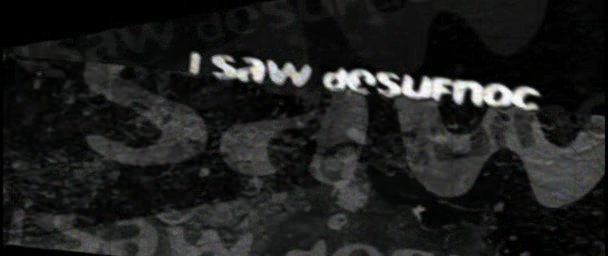 I Saw Desufnoc