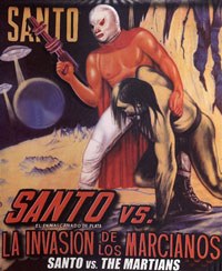 Santo el enmascardo de plata vs la invasión de los marcianos