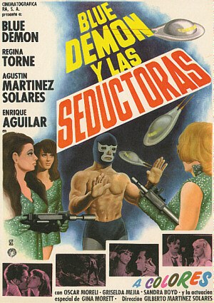 Blue Demon contra las invasoras