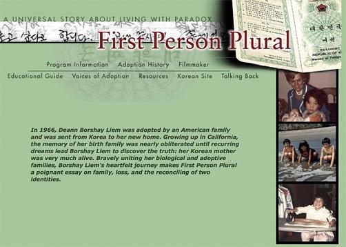 First Person Plural