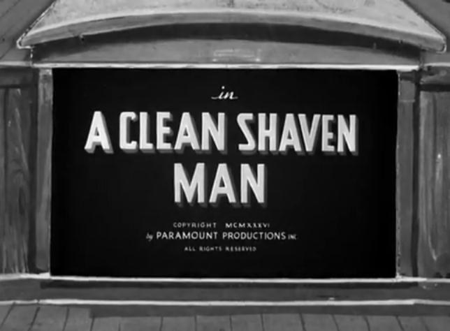 A Clean Shaven Man