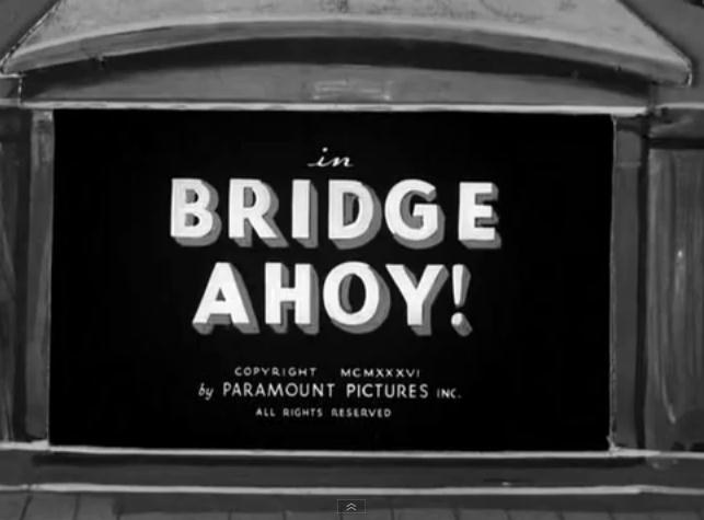 Bridge Ahoy!