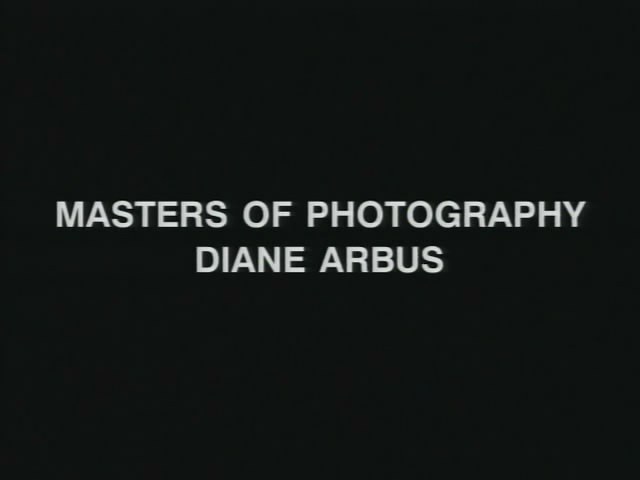 Going Where I've Never Been: The Photography of Diane Arbus