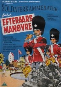 Soldaterkammerater på efterårsmanøvre