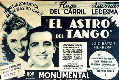 El astro del tango