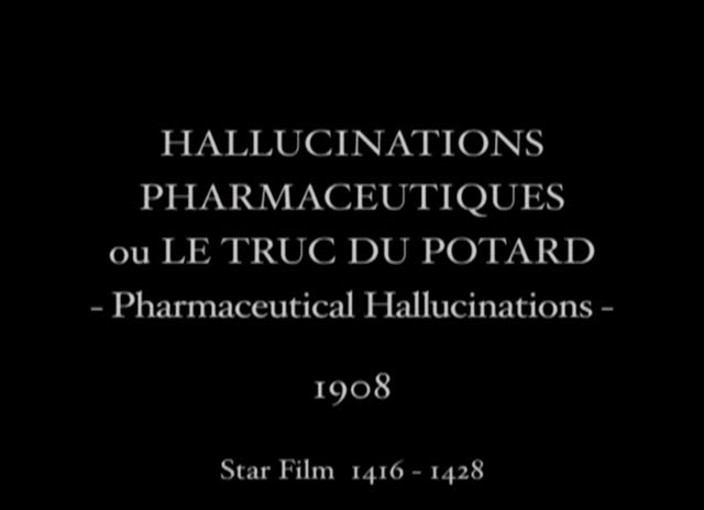 Hallucinations pharmaceutiques ou Le truc de potard