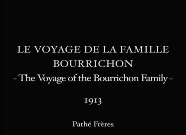 Le voyage de la famille Bourrichon