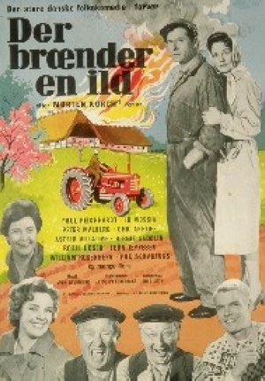 Der brænder en ild