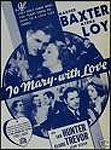 To Mary - with Love