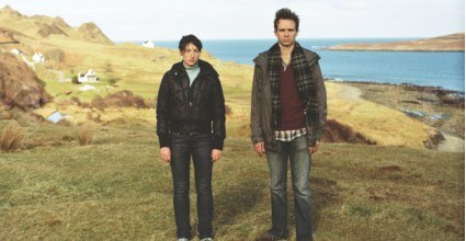 Rob and Valentyna in Scotland
