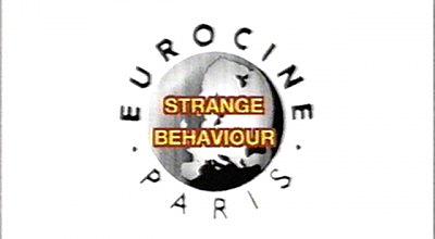 Strange Behavior: Cult Films Of Eurocine Studios
