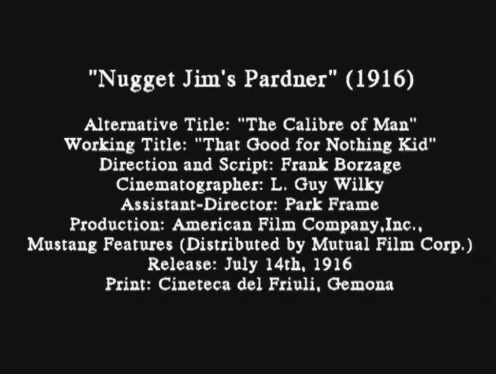 Nugget Jim's Pardner