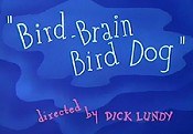 Bird-Brain Bird Dog