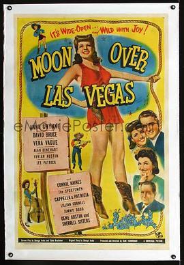 Moon Over Las Vegas