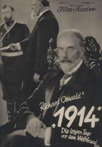 1914, die letzten Tage vor dem Weltbrand