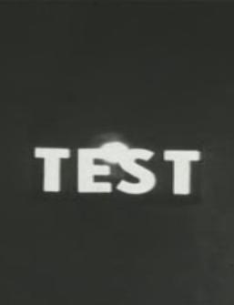 1/57: Versuch mit synthetischem Ton (Test)