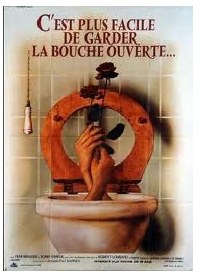 C'est plus facile de garder la bouche ouverte