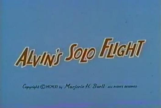 Alvin's Solo Flight