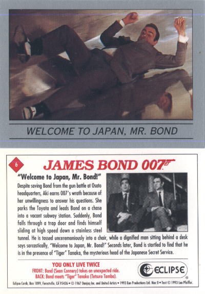 Welcome to Japan, Mr. Bond