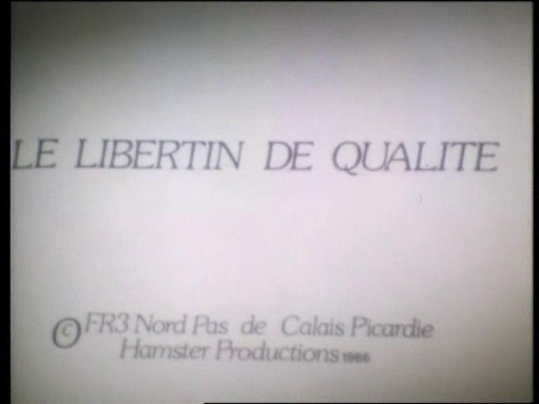 Série rose: Le libertin de qualité