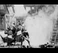 Bombardement d'une maison