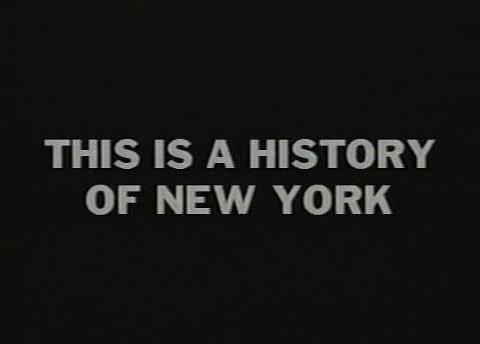 This Is a History of New York