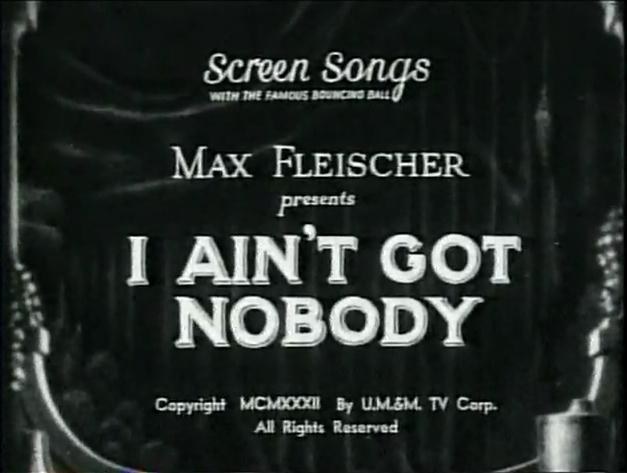 I Ain't Got Nobody