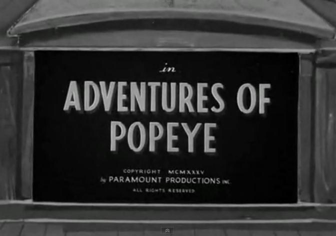 Adventures of Popeye