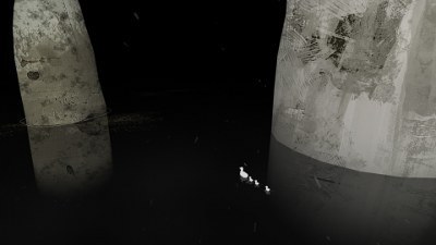 黑色湖泊