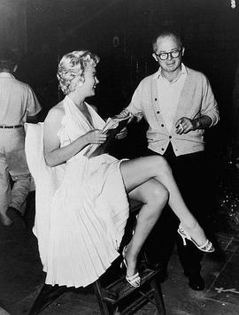 Marilyn Monroe and Billy Wilder