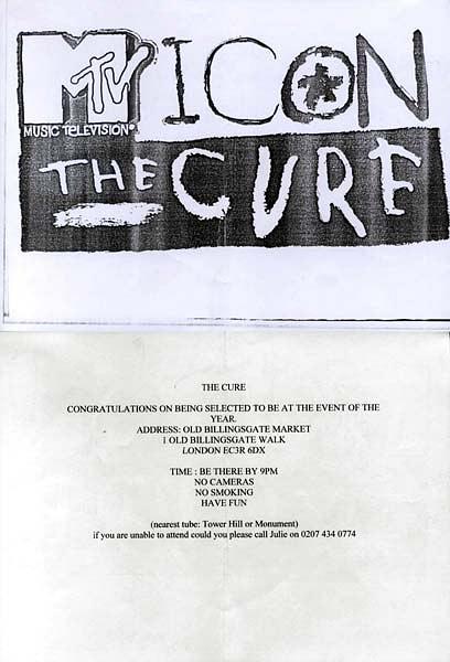MTV Icon: The Cure